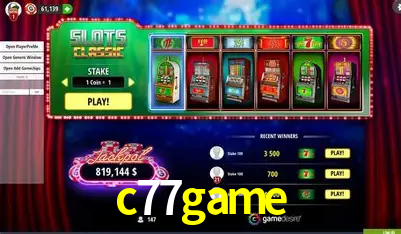 A Popularidade dos Caça-Níqueis no c77game